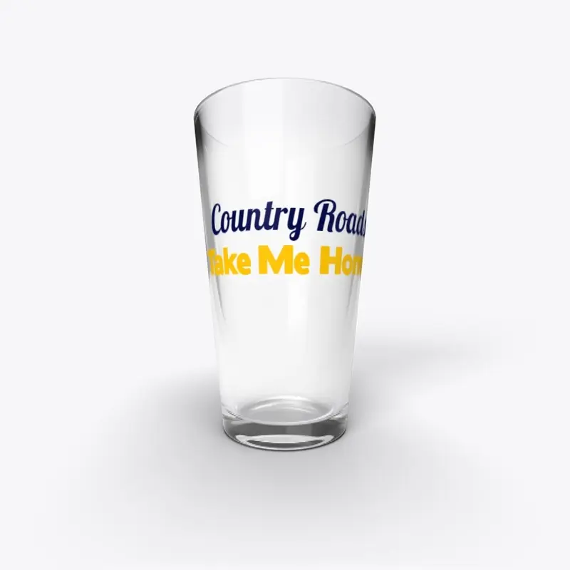 Country Roads Home Sticker